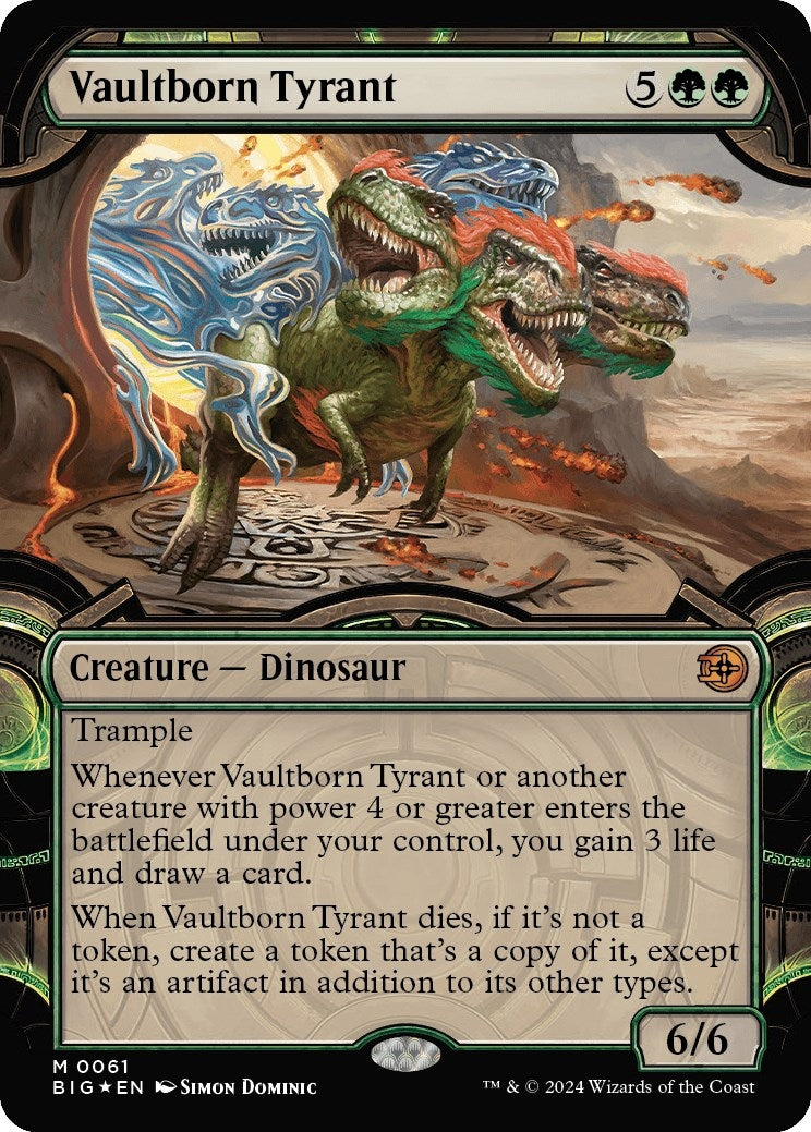 Vaultborn Tyrant (Showcase) (Raised Foil) (61)