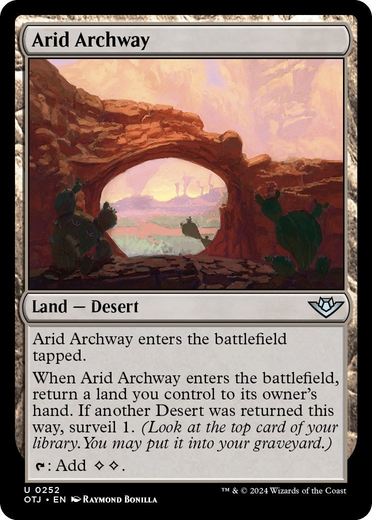 Arid Archway (252) (Outlaws of Thunder Junction)
