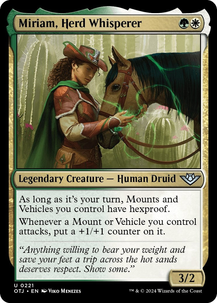 Miriam, Herd Whisperer (221) (Outlaws of Thunder Junction)