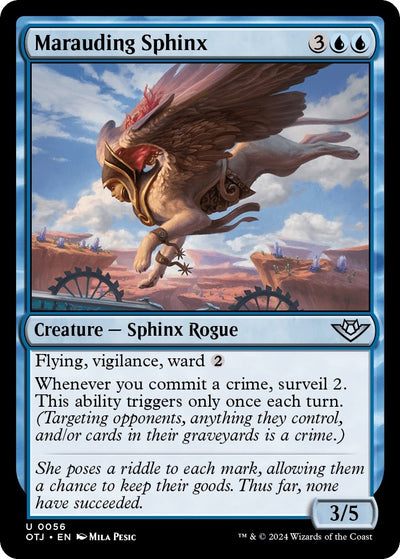 Marauding Sphinx (56) (Outlaws of Thunder Junction)