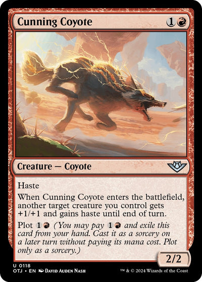 Cunning Coyote (118) (Outlaws of Thunder Junction)
