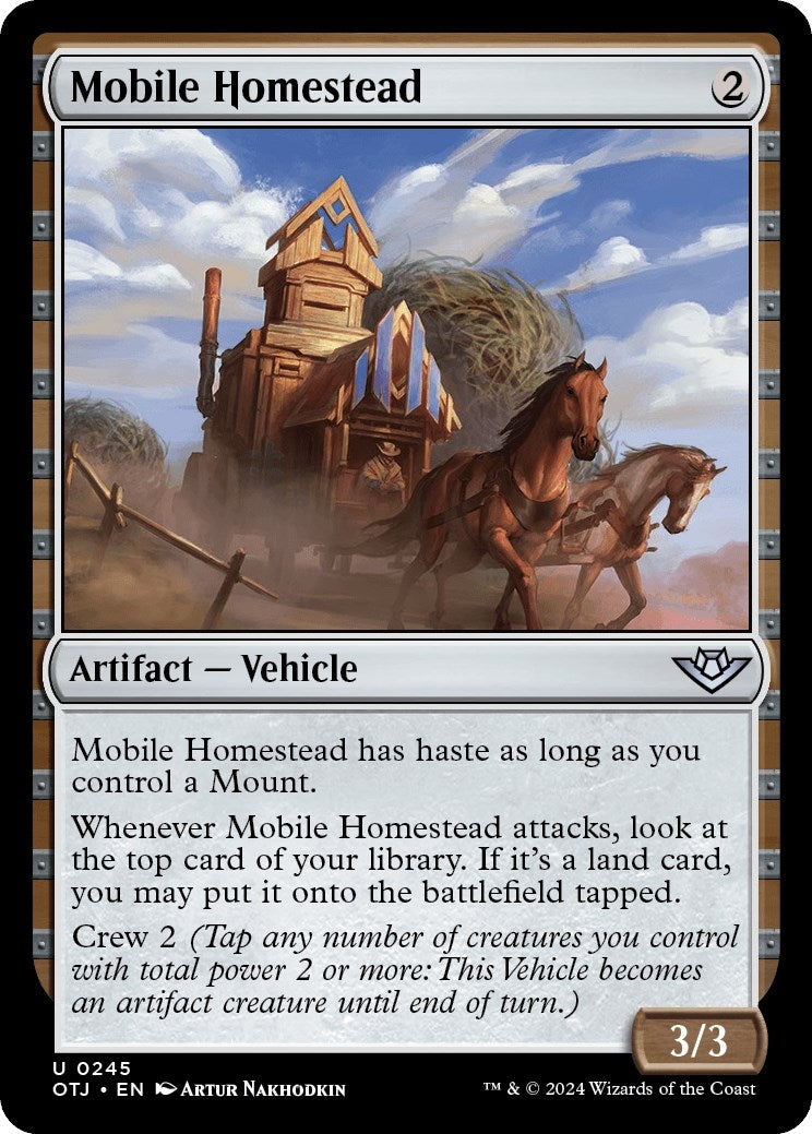 Mobile Homestead (245) (Outlaws of Thunder Junction)