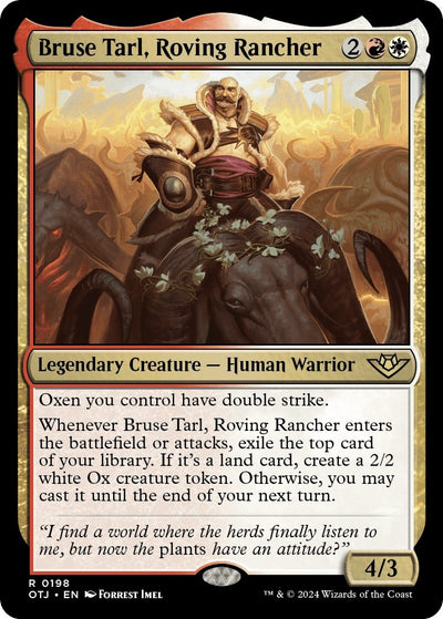 Bruse Tarl, Roving Rancher (198) (Outlaws of Thunder Junction)