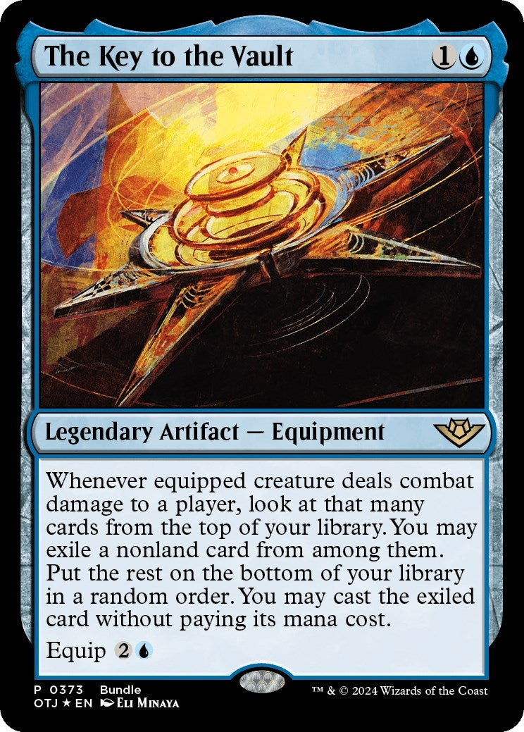 The Key to the Vault (OTJ Bundle) (373) (Unique and Miscellaneous Promos)