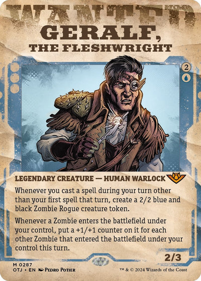 Geralf, the Fleshwright (Showcase) (287) (Outlaws of Thunder Junction)