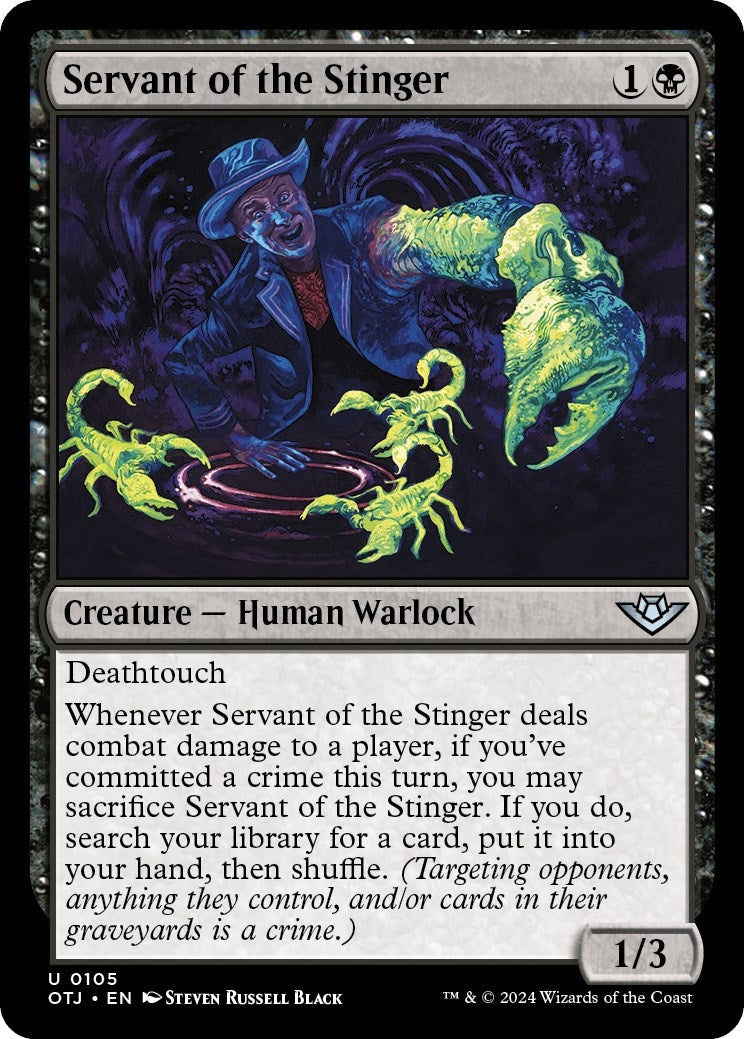 Servant of the Stinger (105) (Outlaws of Thunder Junction) (OTJ)