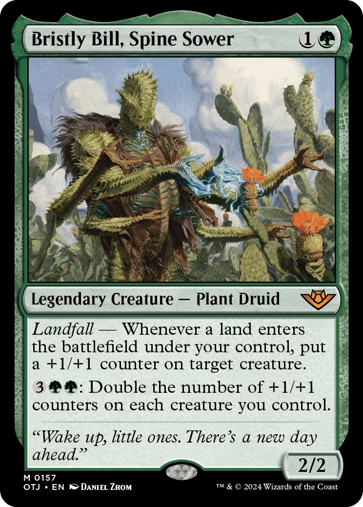 Bristly Bill, Spine Sower (157) (Outlaws of Thunder Junction)