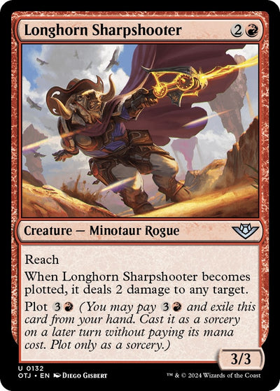 Longhorn Sharpshooter (132) (Outlaws of Thunder Junction)
