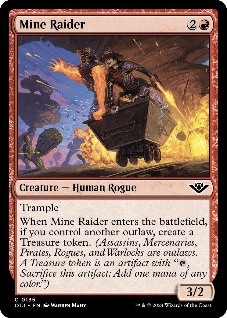 Mine Raider (135) (Outlaws of Thunder Junction)