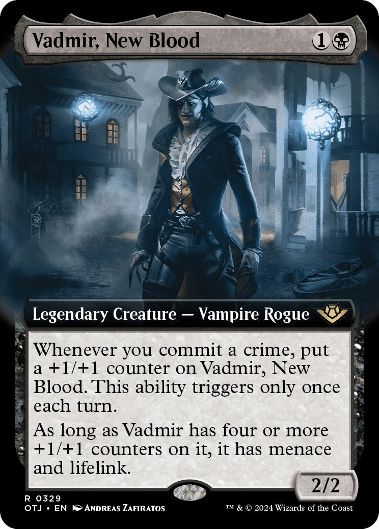 Vadmir, New Blood (Extended Art) (329) (Outlaws of Thunder Junction)