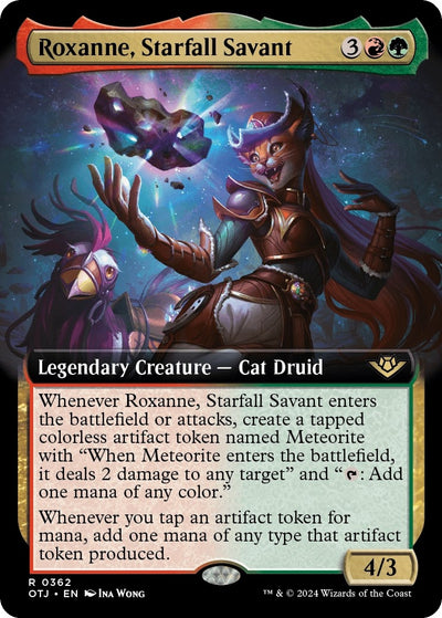 Roxanne, Starfall Savant (Extended Art) (362) (Outlaws of Thunder Junction)