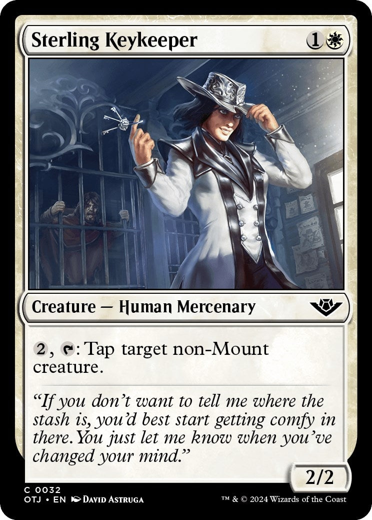Sterling Keykeeper (32) (Outlaws of Thunder Junction)