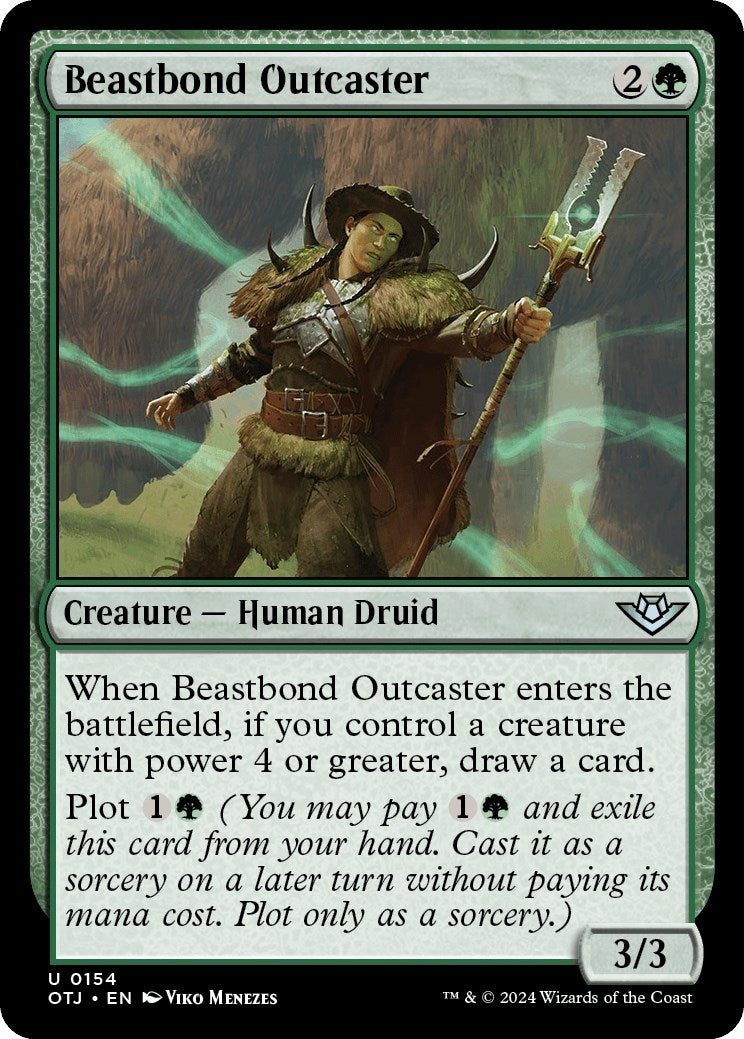 Beastbond Outcaster (154) (Outlaws of Thunder Junction)