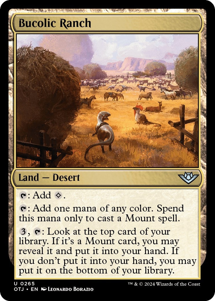 Bucolic Ranch (265) (Outlaws of Thunder Junction)