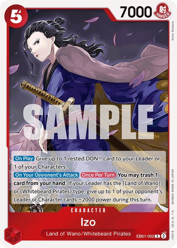 Izo (EB01-002) (Extra Booster: Memorial Collection)