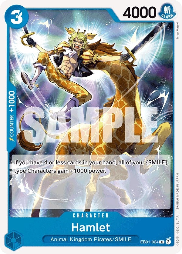 Image for Hamlet (EB01-024) (Extra Booster: Memorial Collection) - One Piece Card Game