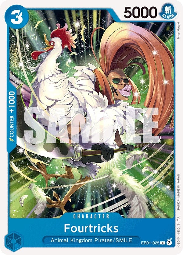 Image for Fourtricks (EB01-025) (Extra Booster: Memorial Collection) - One Piece Card Game