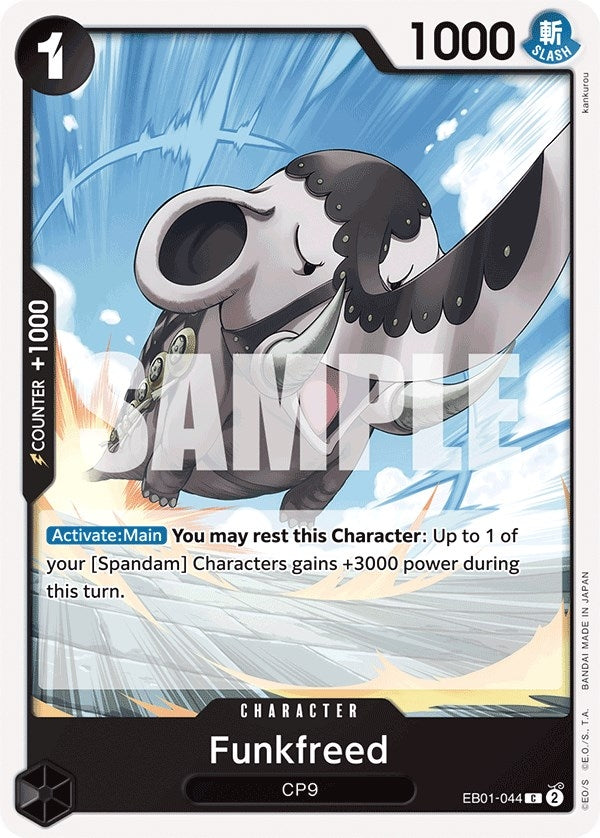 Image for Funkfreed (EB01-044) (Extra Booster: Memorial Collection) - One Piece Card Game