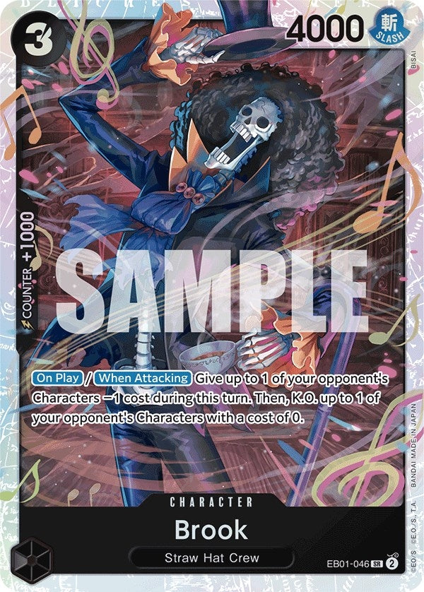 Image for Brook (046) (EB01-046) (Extra Booster: Memorial Collection) - One Piece Card Game