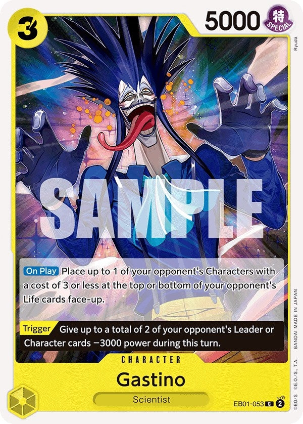 Image for Gastino (EB01-053) (Extra Booster: Memorial Collection) - One Piece Card Game
