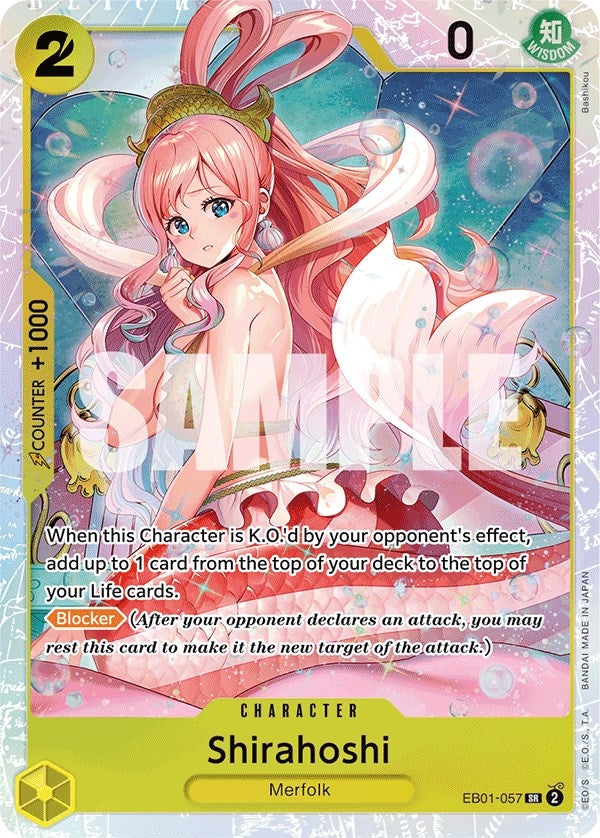 Image for Shirahoshi (EB01-057) (Extra Booster: Memorial Collection) - One Piece Card Game