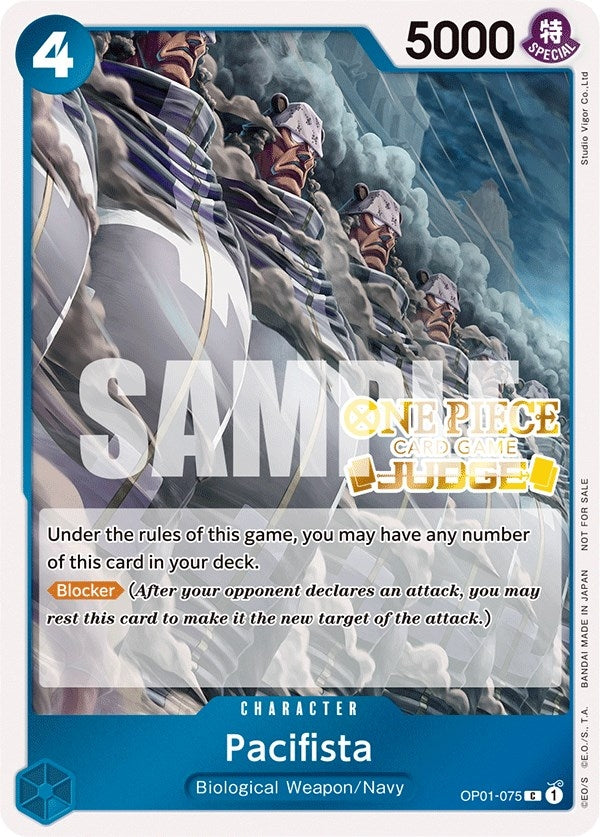 Image for Pacifista (Judge Pack Vol. 3) (OP01-075) (One Piece Promotion Cards) - One Piece Card Game