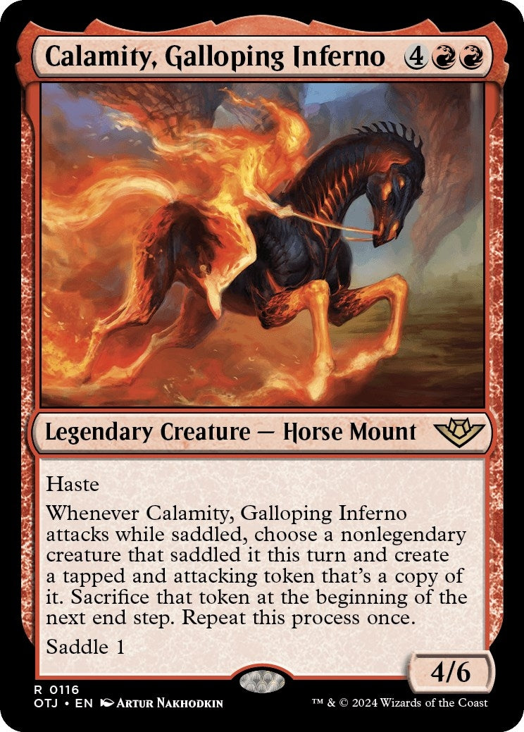 Calamity, Galloping Inferno (116) (Outlaws of Thunder Junction)