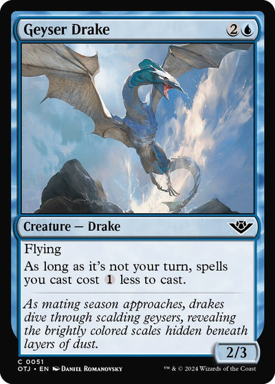 Geyser Drake (51) (Outlaws of Thunder Junction)