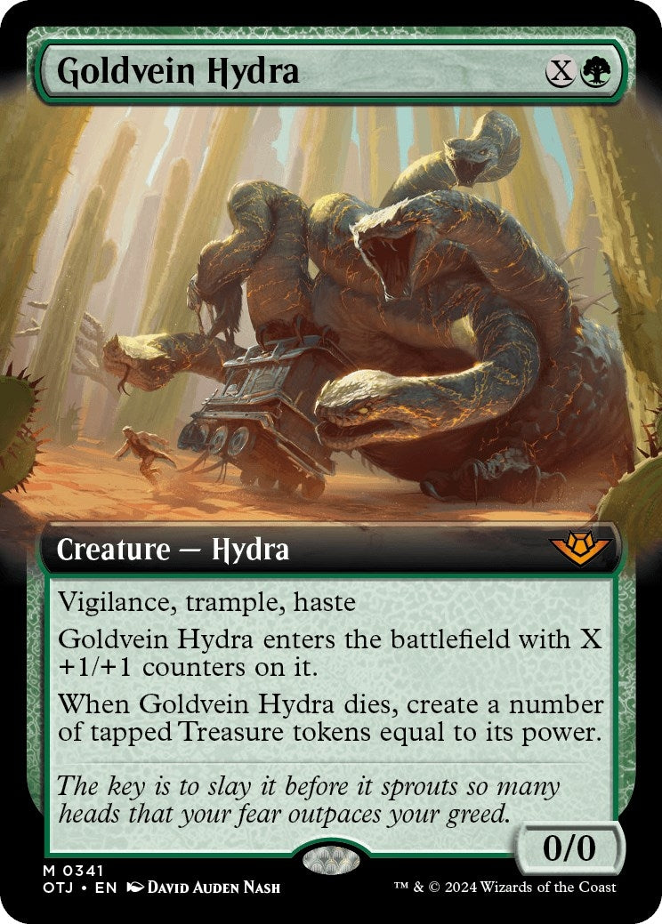 Goldvein Hydra (Extended Art) (341) (Outlaws of Thunder Junction)