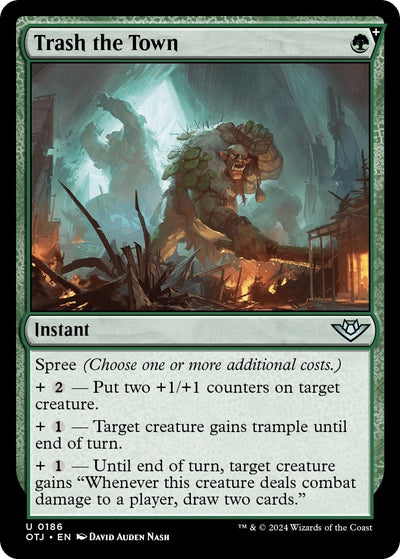 Trash the Town (186) (Outlaws of Thunder Junction)