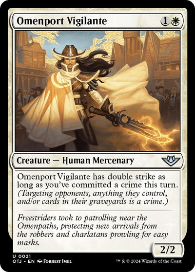 Omenport Vigilante (21) (Outlaws of Thunder Junction)