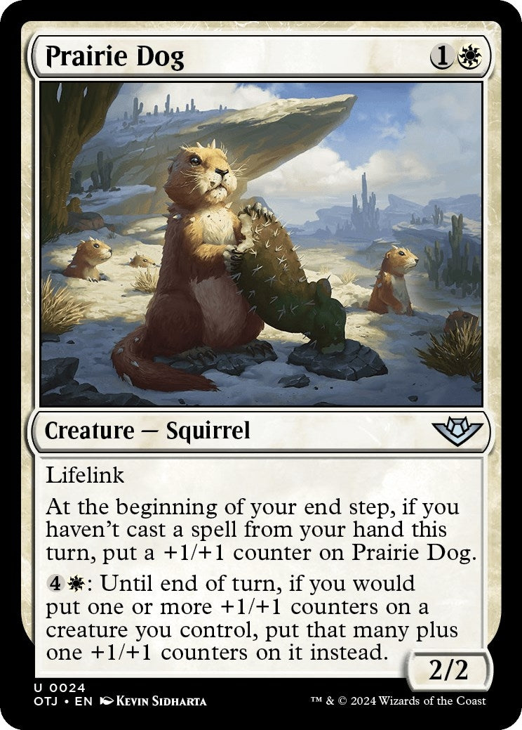 Prairie Dog (24) (Outlaws of Thunder Junction)