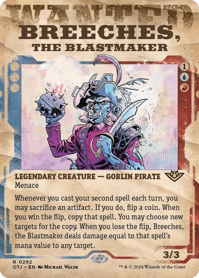 Breeches, the Blastmaker (Showcase) (292) (Outlaws of Thunder Junction)