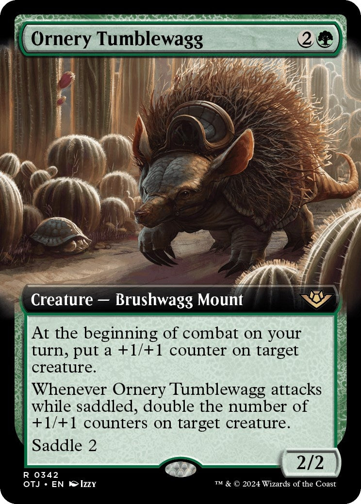 Ornery Tumblewagg (Extended Art) (342) (Outlaws of Thunder Junction)