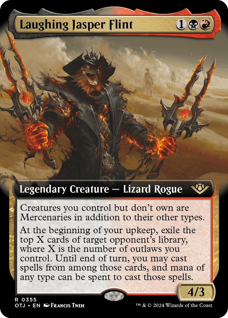 Laughing Jasper Flint (Extended Art) (355) (Outlaws of Thunder Junction)