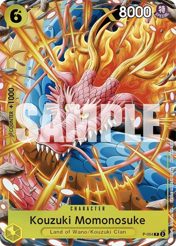 Image for Kouzuki Momonosuke (Event Pack Vol. 4) (P-064) (One Piece Promotion Cards) - One Piece Card Game