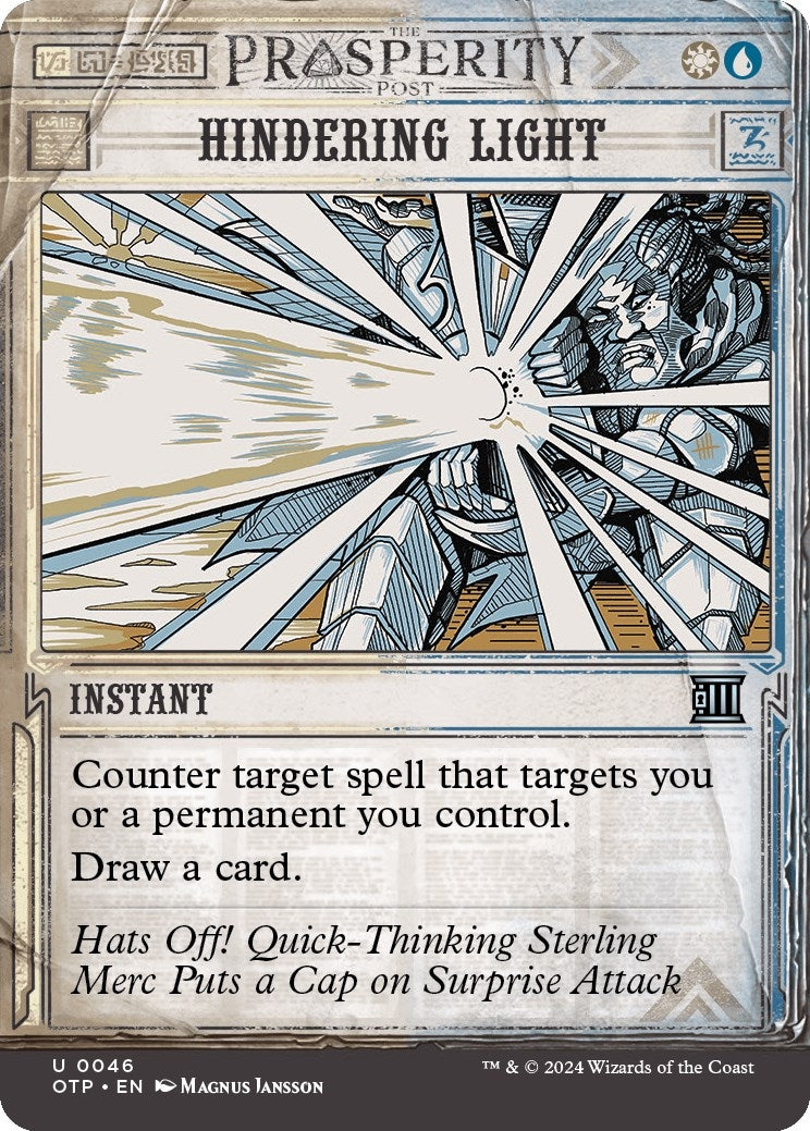 Hindering Light (46) (Outlaws of Thunder Junction: Breaking News)