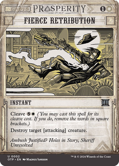 Fierce Retribution (2) (Outlaws of Thunder Junction: Breaking News)