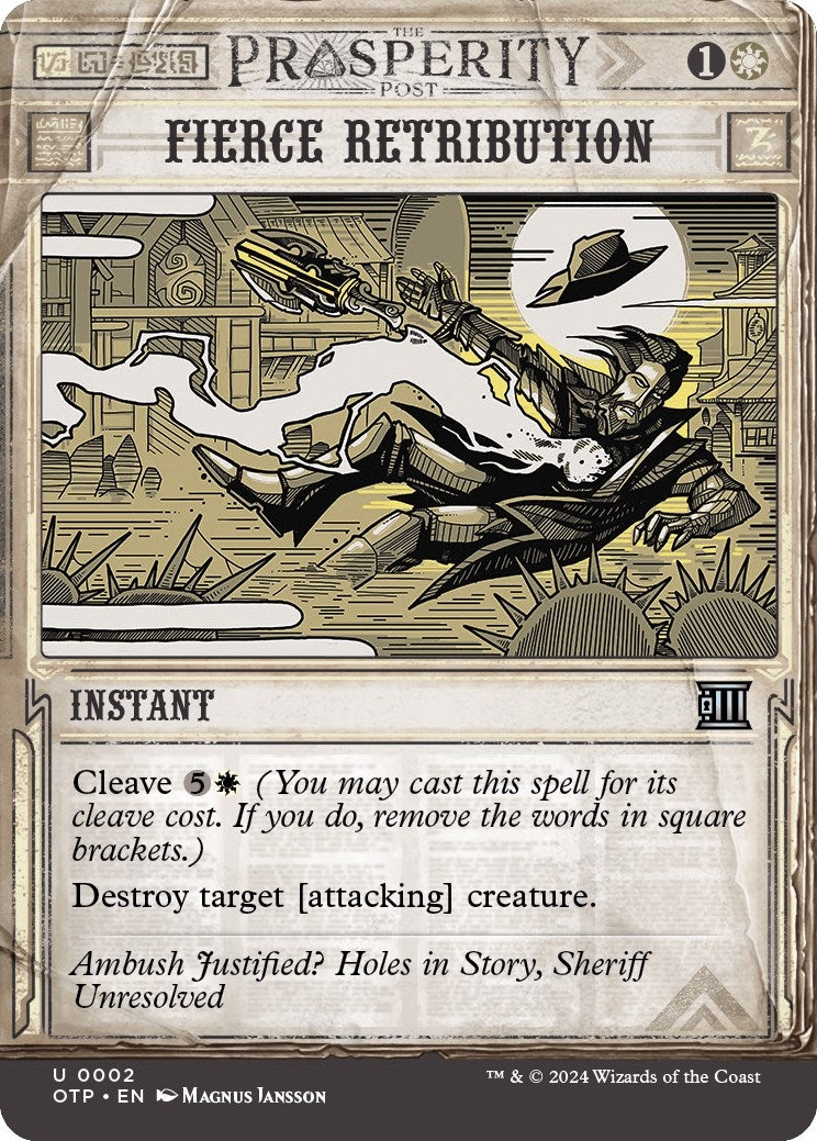 Fierce Retribution (2) (Outlaws of Thunder Junction: Breaking News)