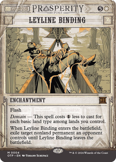 Leyline Binding (4) (Outlaws of Thunder Junction: Breaking News)