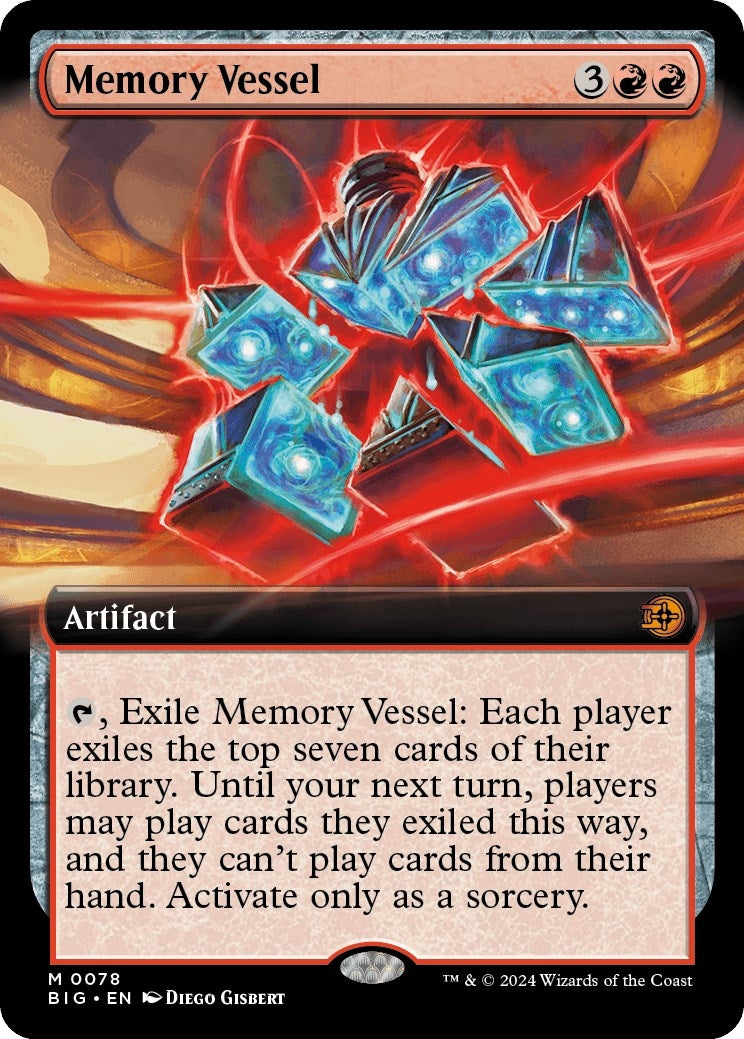Memory Vessel (Extended Art) (78) (Outlaws of Thunder Junction: The Big Score)