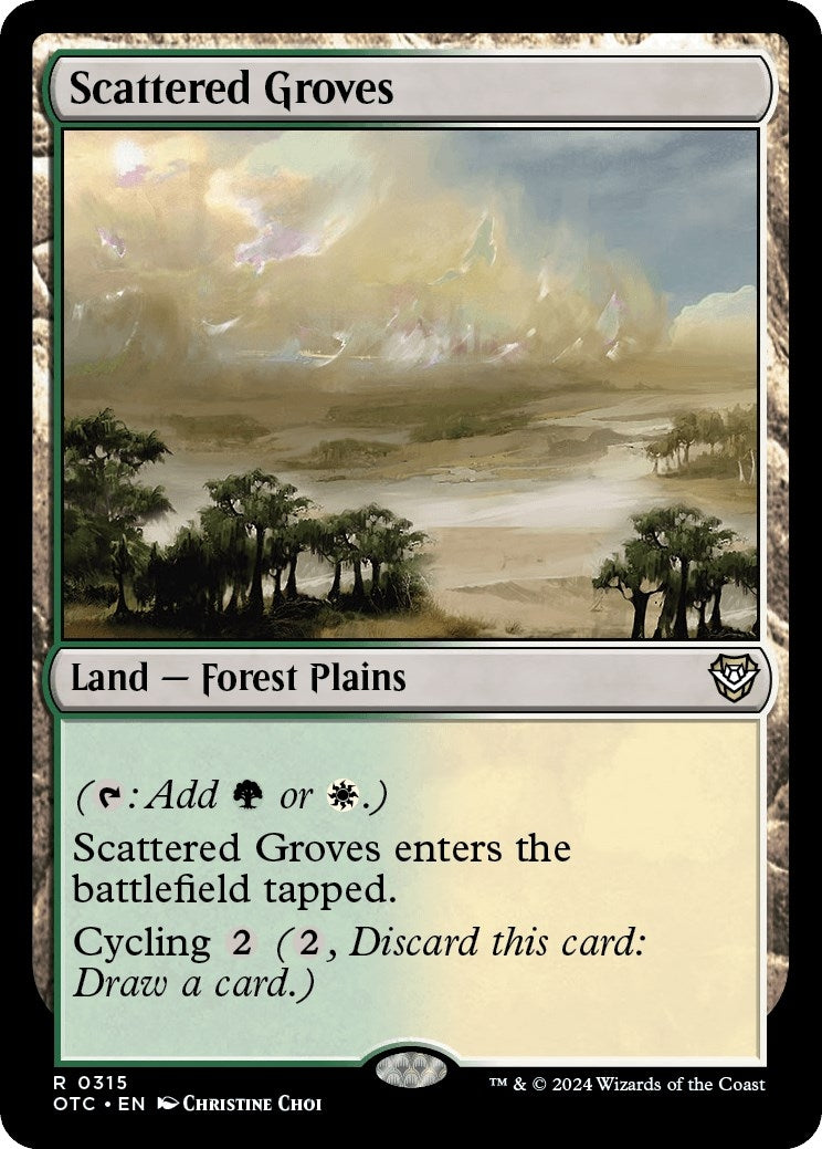 Scattered Groves (315) (Commander: Outlaws of Thunder Junction)