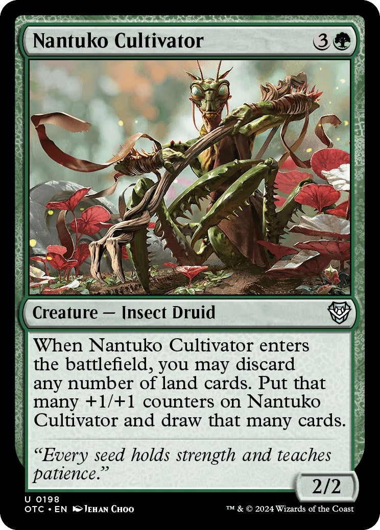 Nantuko Cultivator (198) (Commander: Outlaws of Thunder Junction)
