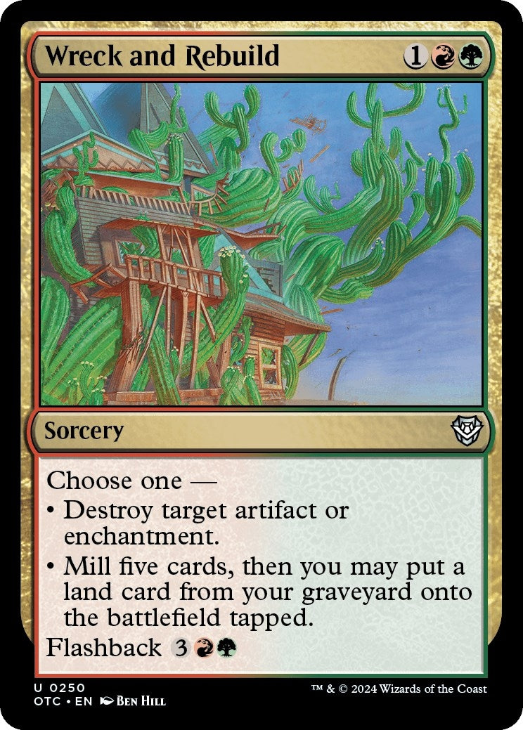 Image for Wreck and Rebuild (250) (OTC) - Magic: The Gathering
