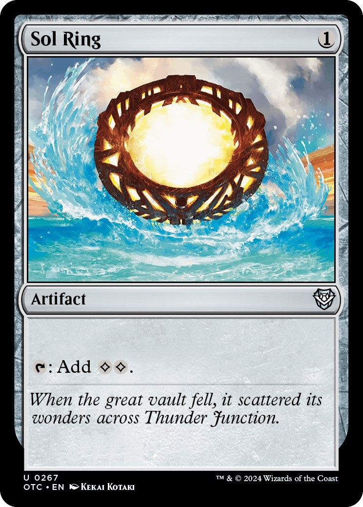 Sol Ring (267) (Commander: Outlaws of Thunder Junction)