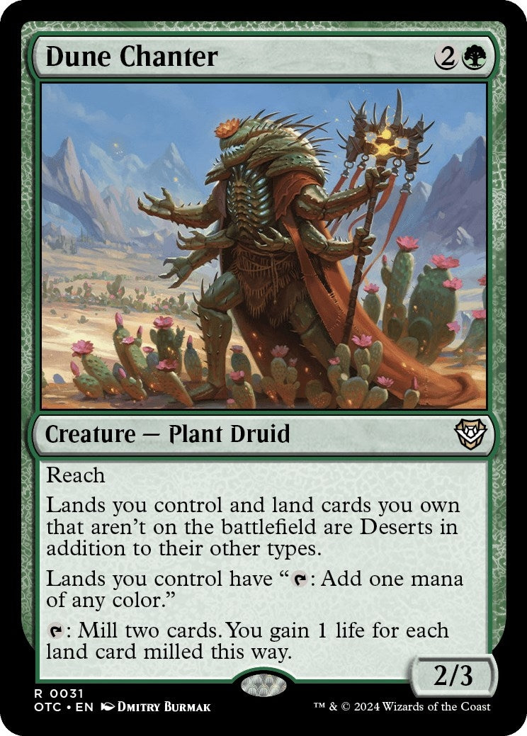 Dune Chanter (31) (Commander: Outlaws of Thunder Junction)