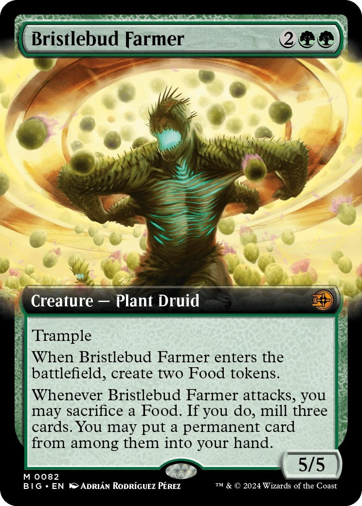 Bristlebud Farmer (Extended Art) (82) (Outlaws of Thunder Junction: The Big Score)