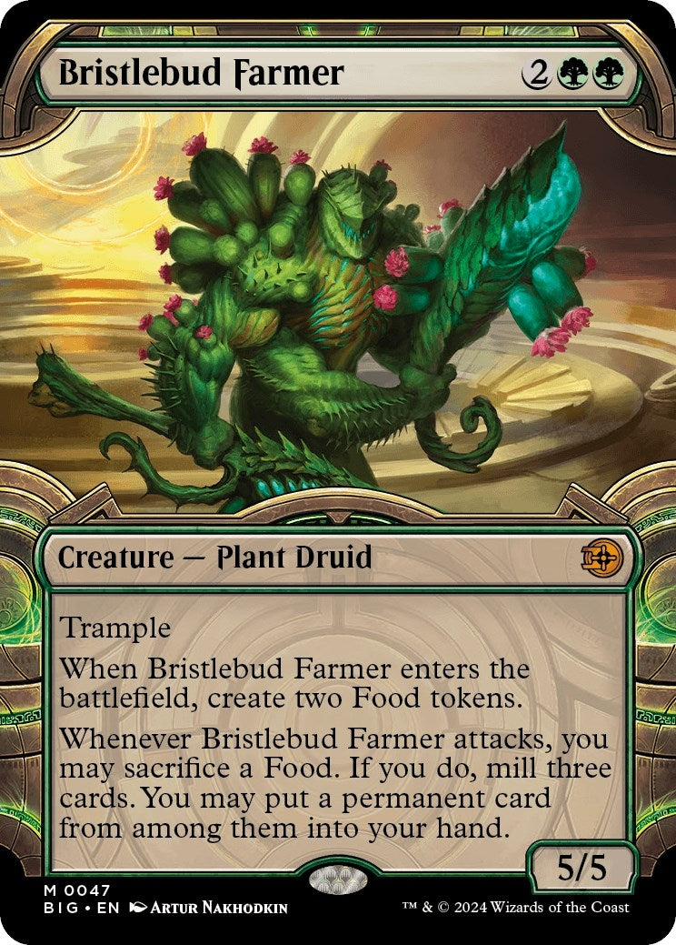 Bristlebud Farmer (Showcase) (47) (Outlaws of Thunder Junction: The Big Score)