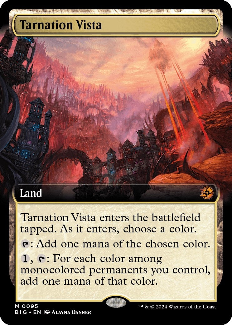Tarnation Vista (Extended Art) (95) (Outlaws of Thunder Junction: The Big Score)