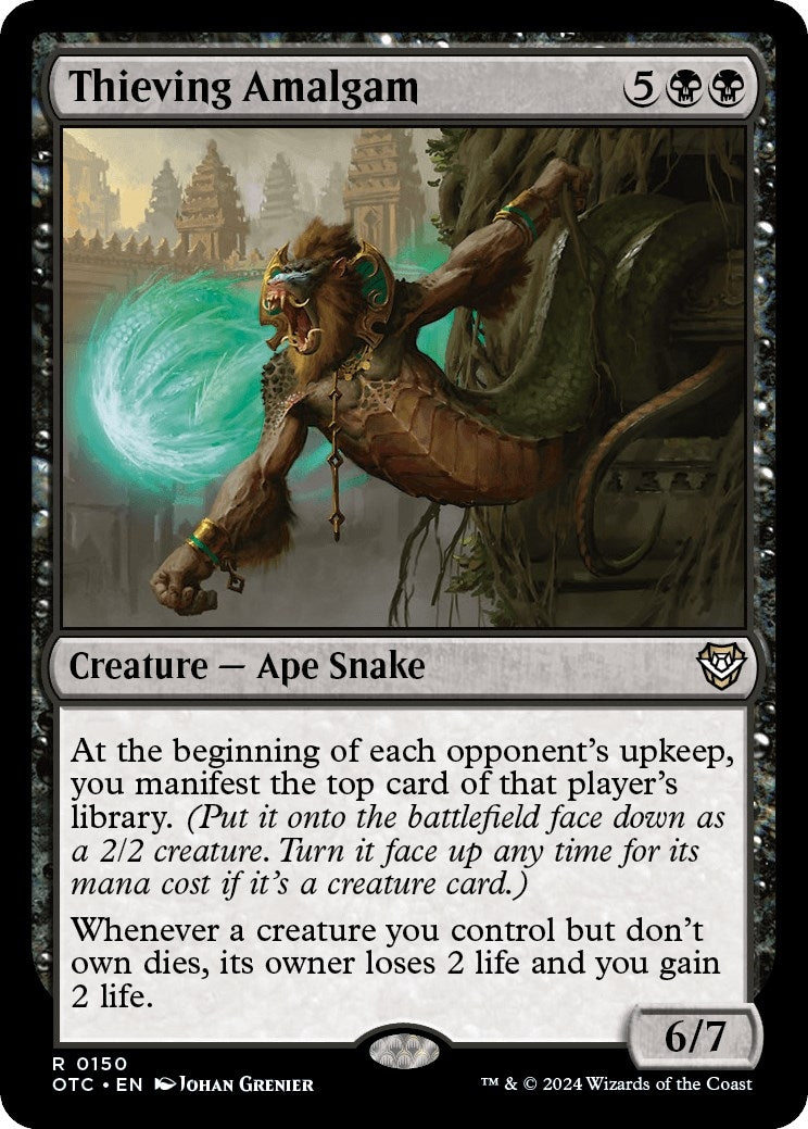 Thieving Amalgam (150) (Commander: Outlaws of Thunder Junction)